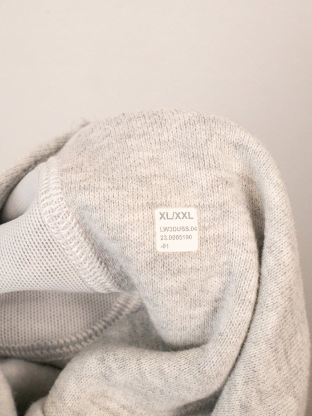 Lululemon Scuba Oversized Half Zip Hoodie Heathered Gray Size XL/XXL - Picture 6 of 6